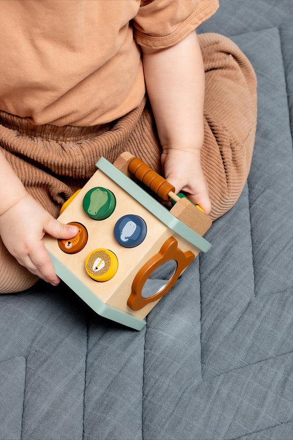 houten babyspeelgoed speelkubus van Trixie