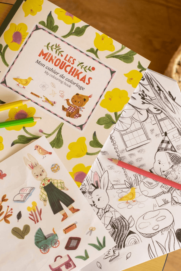 Knutselen, kleuren & tekenen met Moulin Roty - In den Olifant