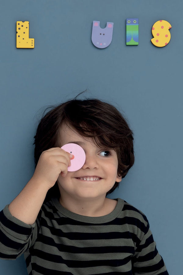 Magneten en letters - In den Olifant