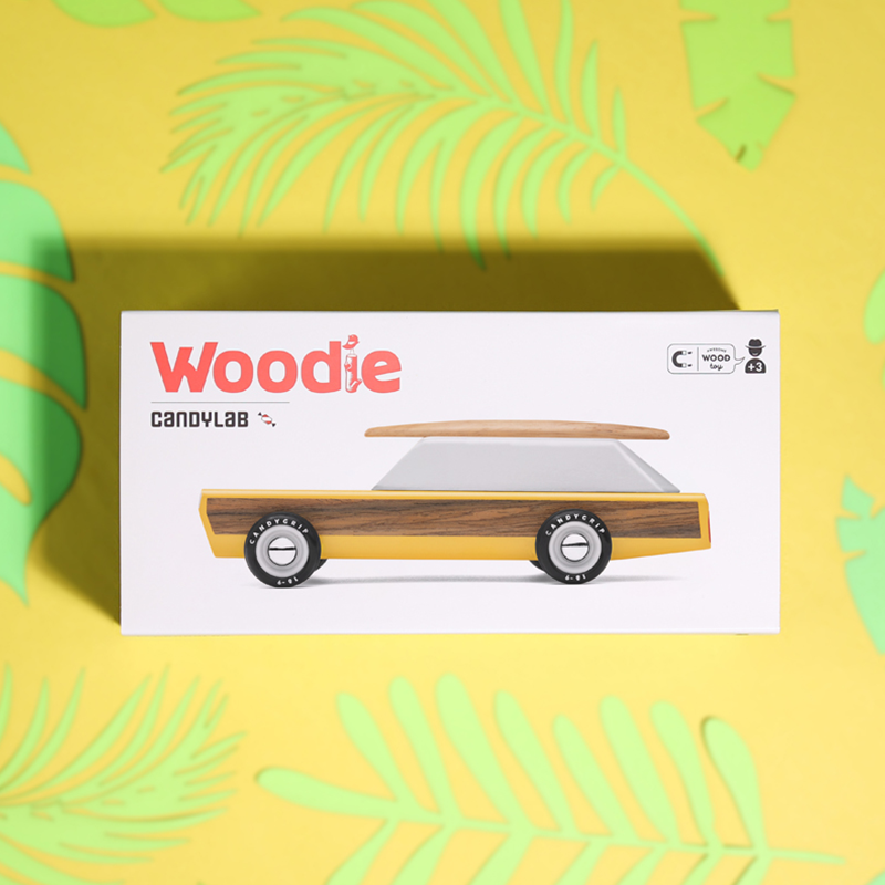 Woodie (M0700) 18,2X9,4X5,1Cm, Magnetisch, In Giftbox, 3+