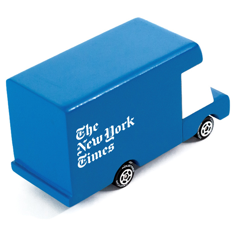 Nyt Delivery Van (Nyt4) 8,4X4,1X5,1Cm, Wooden Diecast, In