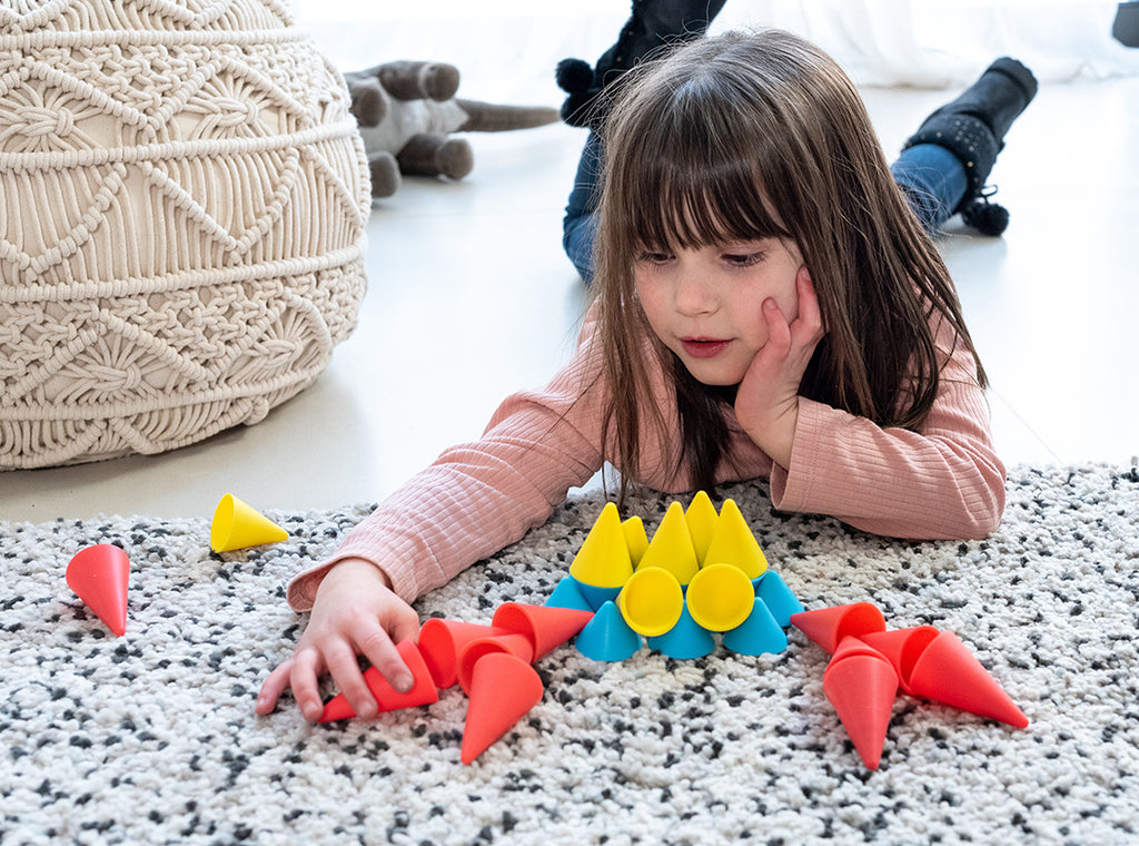 Oppi Piks Cones - set van 48 siliconen kegels