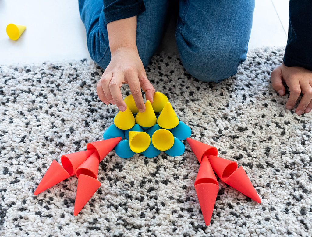 Oppi Piks Cones - set van 48 siliconen kegels