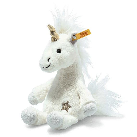 Knuffel Eenhoorn Soft Cuddly Friends Unica Dangling Unicorn White - 20 cm