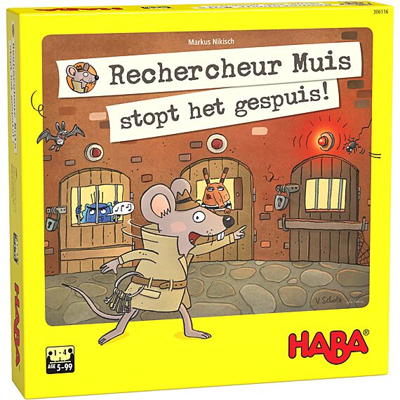 Bordspel - Rechercheur Muis Stopt Het Gespuis!