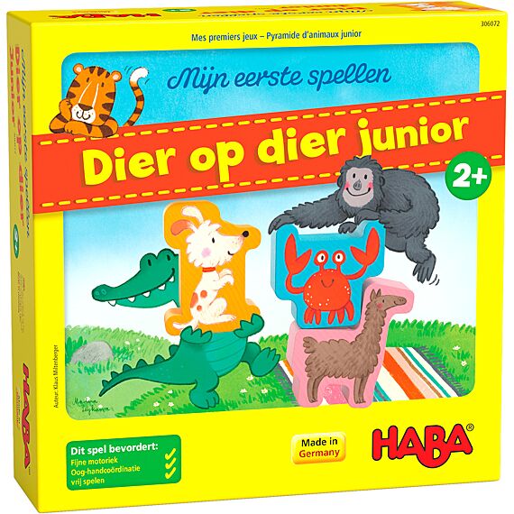 Stapelspel Dier Op Dier Junior - Mijn Eerste Spellen