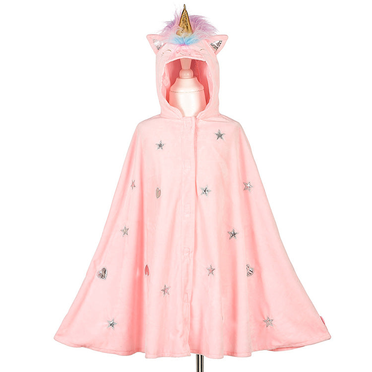 Cape de déguisement rose - licorne