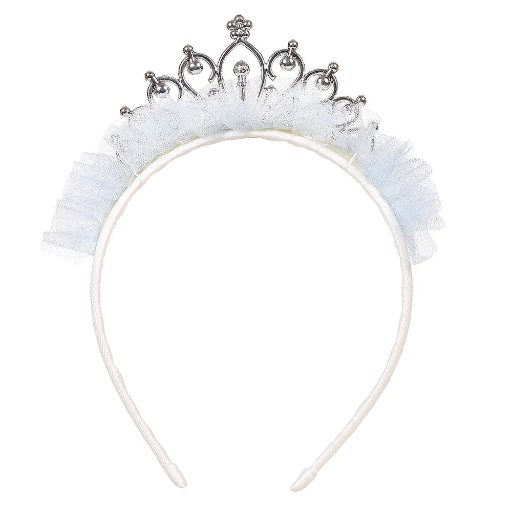 White silver tiara - Mona