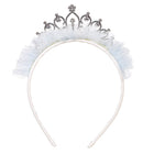 White silver tiara - Mona