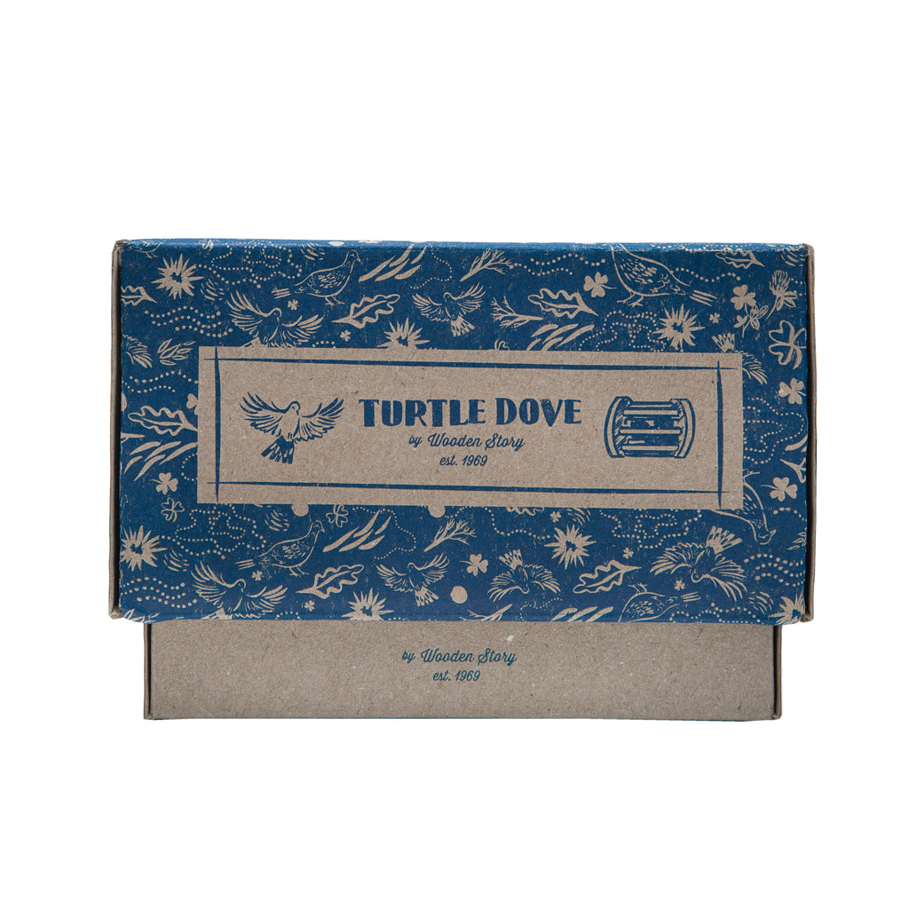 Houten rammelaar - Turtle Dove