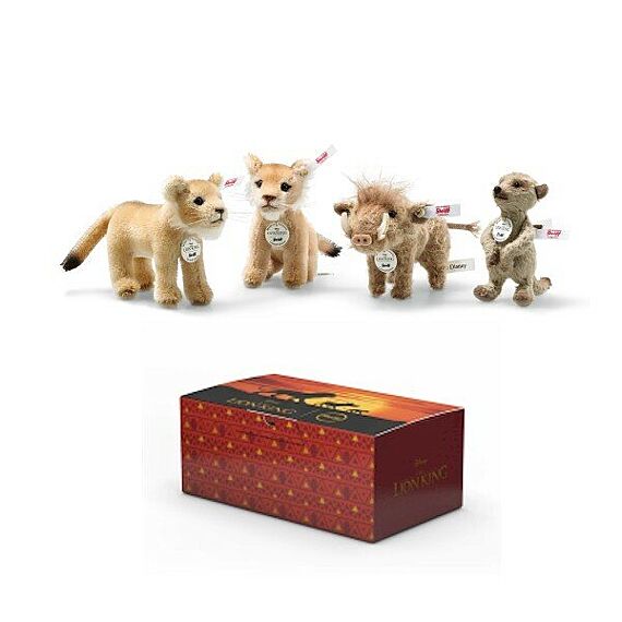 Set van 4 knuffels - Disney Lion King Cadeauset