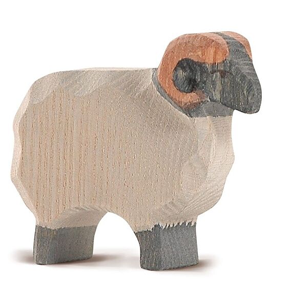 Houten Speelfiguur - Moorland Ram