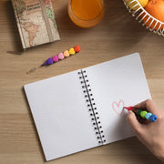 12 stapelbare kleurtjes - Dream In Colour Heart - Kleuren en tekenen Legami - In den Olifant