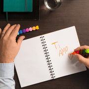 12 stapelbare kleurtjes - Dream In Colour Heart - Kleuren en tekenen Legami - In den Olifant