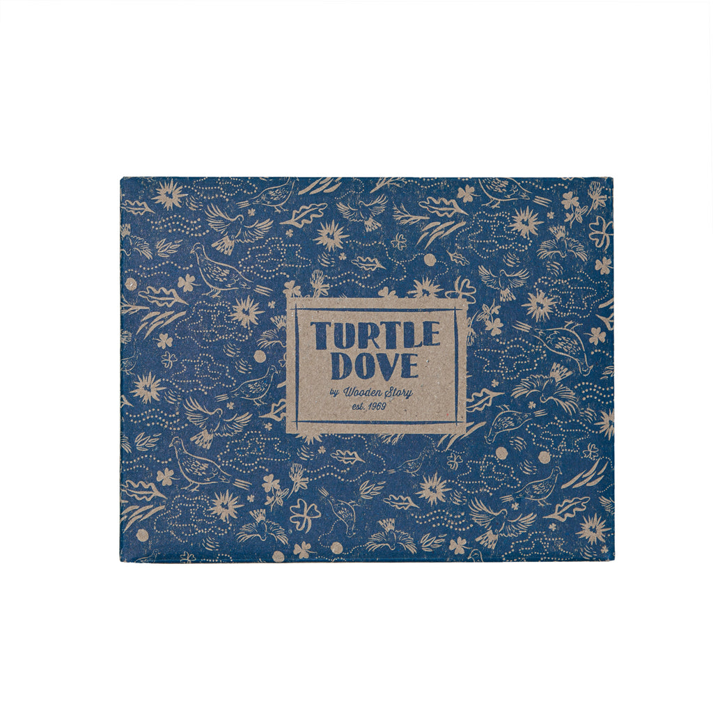 Houten rammelaar - Turtle Dove