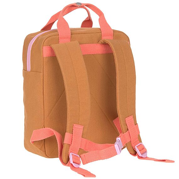 Rugzak - Little One & Me Square Backpack Small Gots Caramel