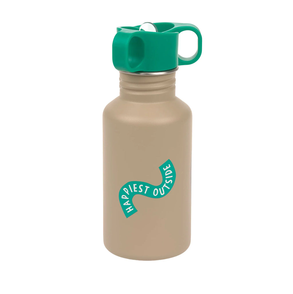 Bouteille en acier inoxydable Happy Trails Grenouille