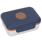 Stalen Brooddoos - Lunchbox Stainless Steel Little Gang Smile Navy