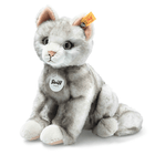 Knuffel Kat Filou Light Grey - 21 Cm