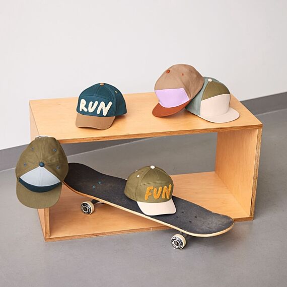 Kinderpet - Kids Base Cap Fun Sand/Olive