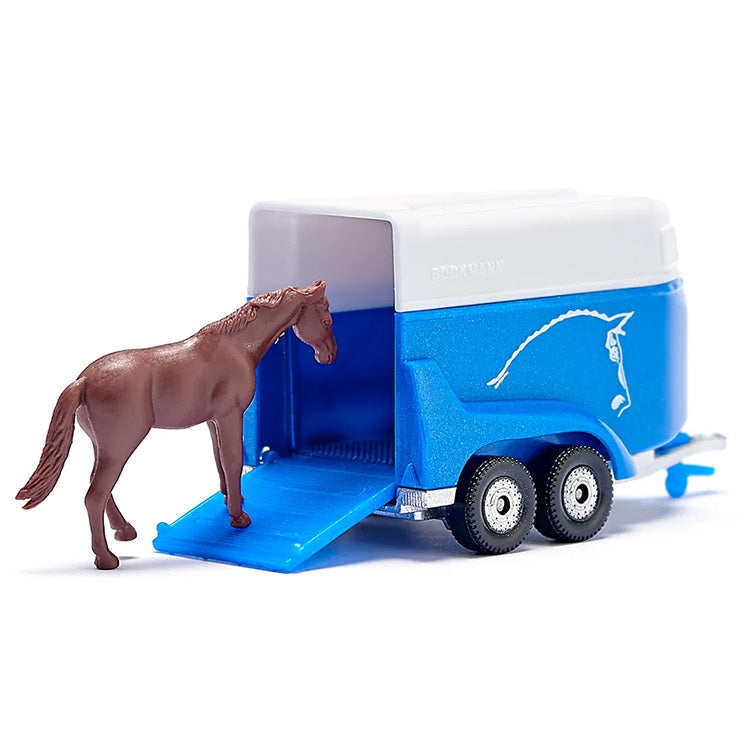 Jeep met paardentrailer