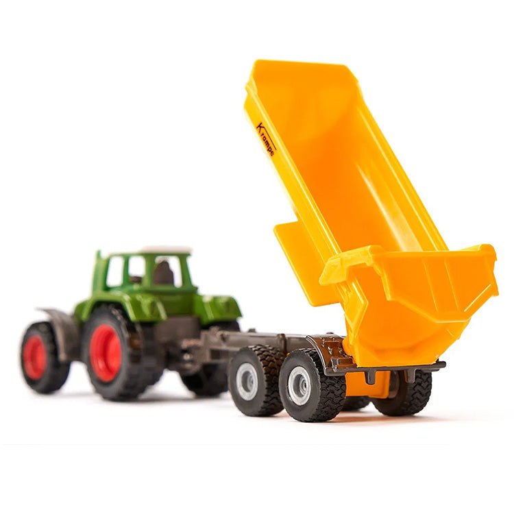 Tractor Fendt 926 Vario met Krampe kiepwagen