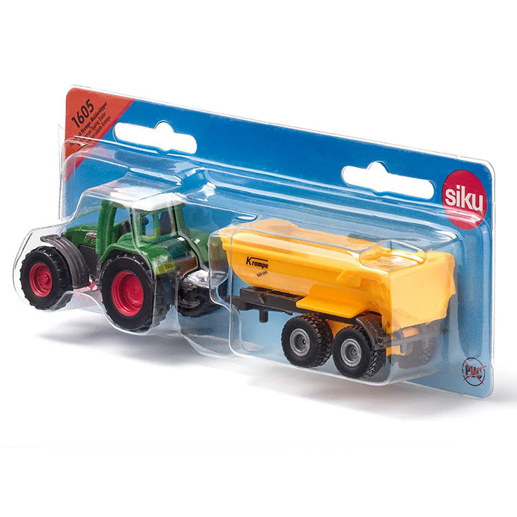 Tractor Fendt 926 Vario met Krampe kiepwagen