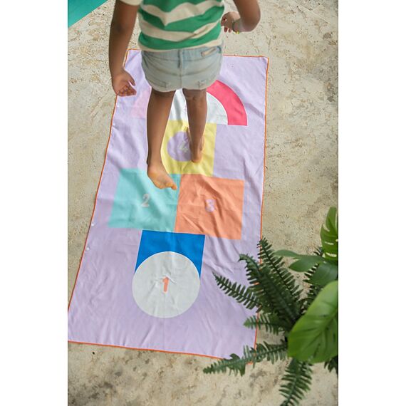 Speelhanddoek Hopscotch | 140 X 70 Cm