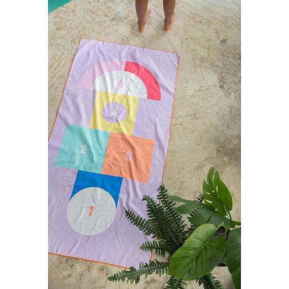 Speelhanddoek Hopscotch | 140 X 70 Cm