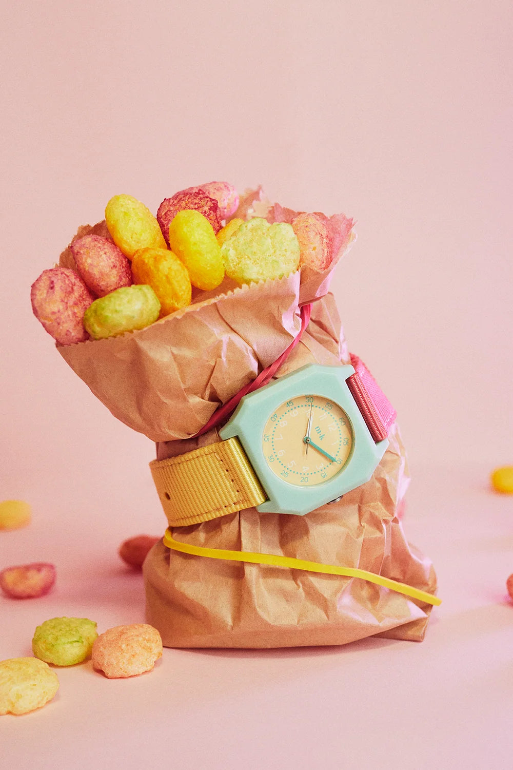Mini Kyomo horloge - Bubble Gum