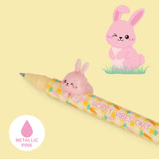 2 Gel Pens Animal Decoration - Easter 2026 Limited Edition - Schrijfwaren Legami - In den Olifant