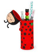 2 - in - 1 Pennenzak Kawaii - Ladybug - Pennenzakken Legami - In den Olifant