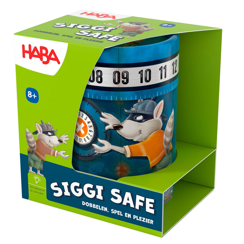 Dobbelspel met dobbelbeker - Siggi Safe