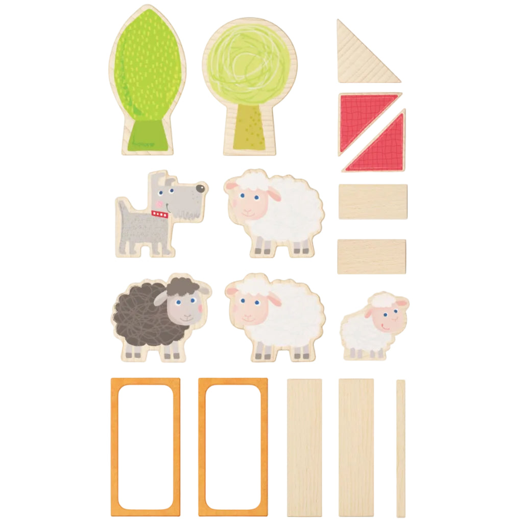 Speelset My 1st Block World Schapenweide - set van 17