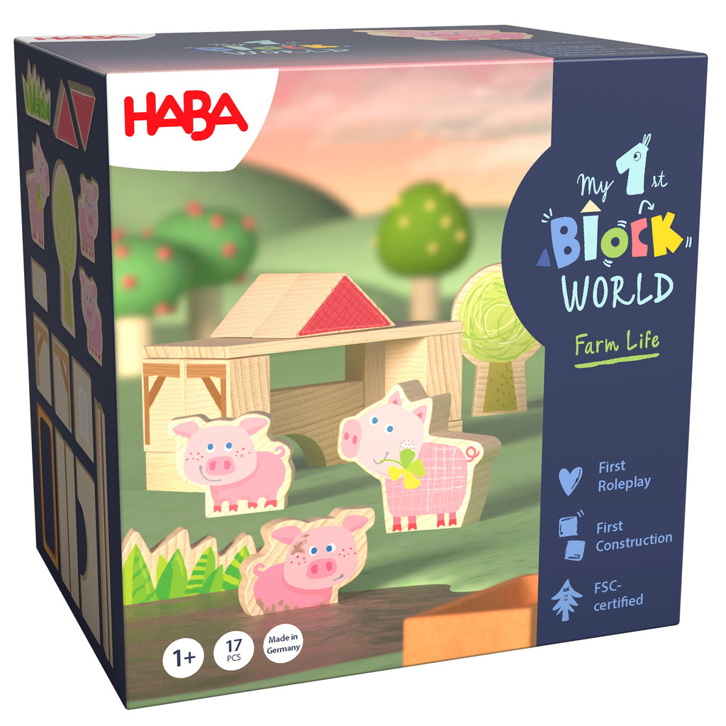 Speelset My 1st Block World Biggenstal - set van 17