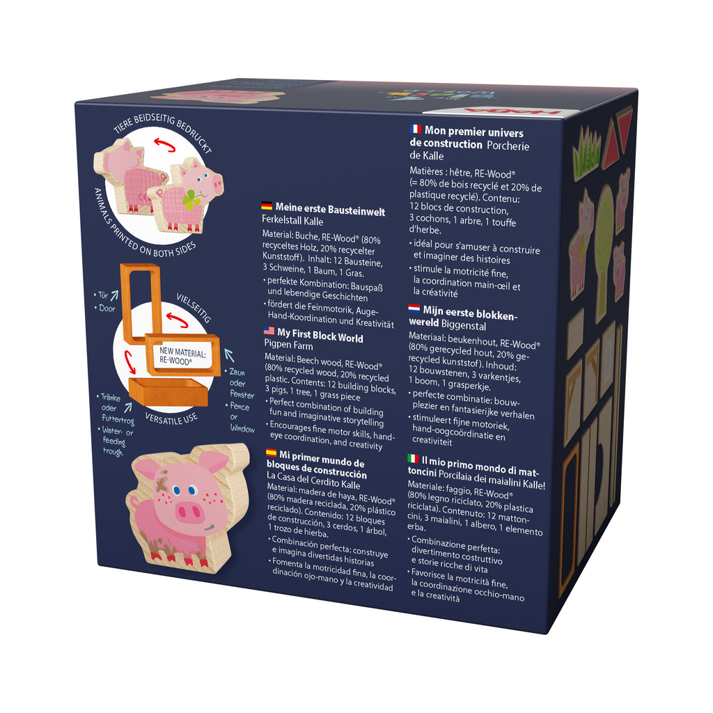 Speelset My 1st Block World Biggenstal - set van 17