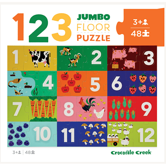 Jumbo Vloerpuzzel - 123