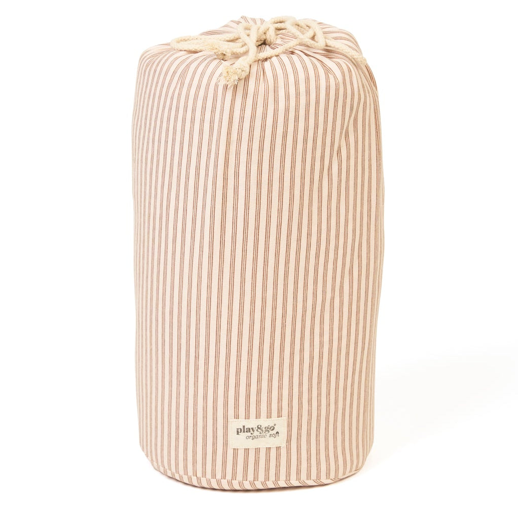 Noomad storage bag and play mat - Soft - Stripes Brown