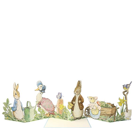 Peter Rabbit Concertina Card