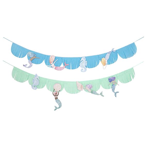 Mermaid Fringe Garland