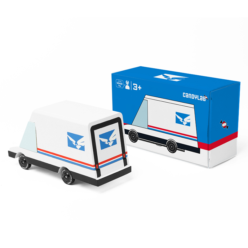 Mail Van 2.0 (U184) 8,4X4,1X5,1Cm, Wooden Diecast, In Giftbox,