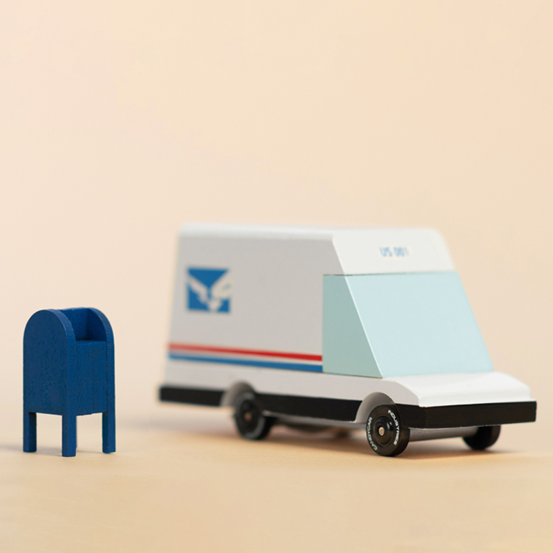 Mail Van 2.0 (U184) 8,4X4,1X5,1Cm, Wooden Diecast, In Giftbox,