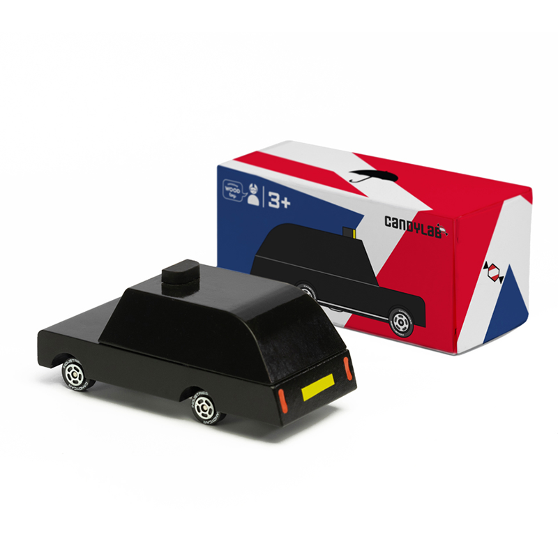 London Taxi (L803) 8,9X3,8X3,8Cm, Wooden Diecast, In Giftbox,