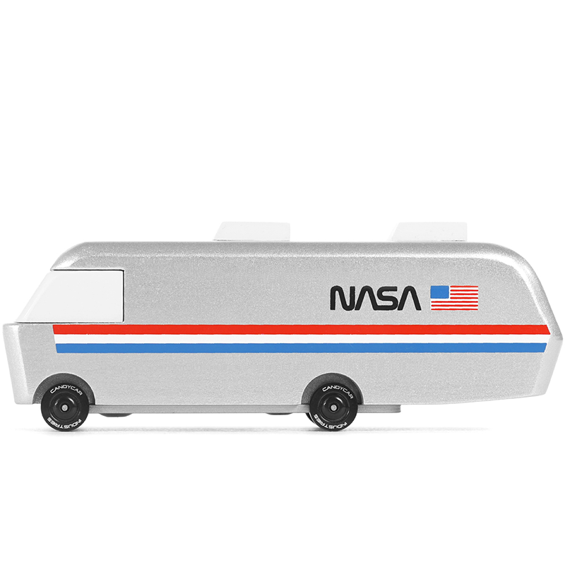 Nasa Astrovan (S101) 13,5X4,1X4,6Cm, Wooden Diecast, In