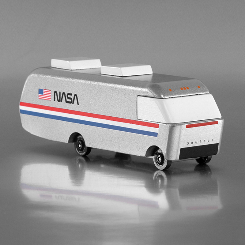 Nasa Astrovan (S101) 13,5X4,1X4,6Cm, Wooden Diecast, In