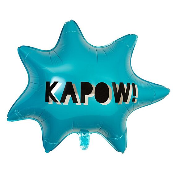 Blauwe Folieballon | Superheros