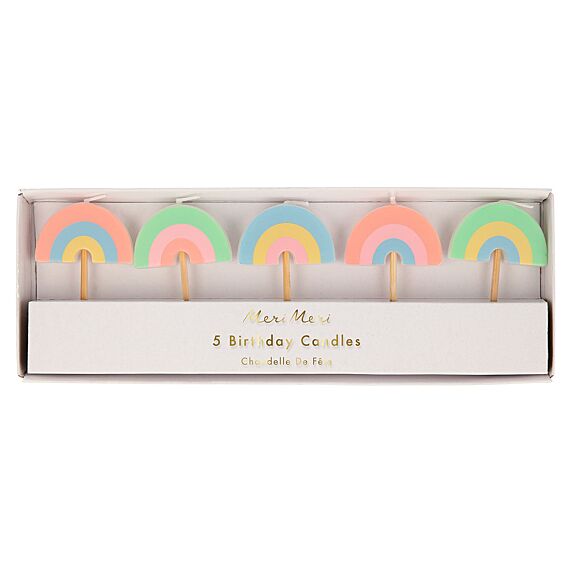 Rainbow Candles