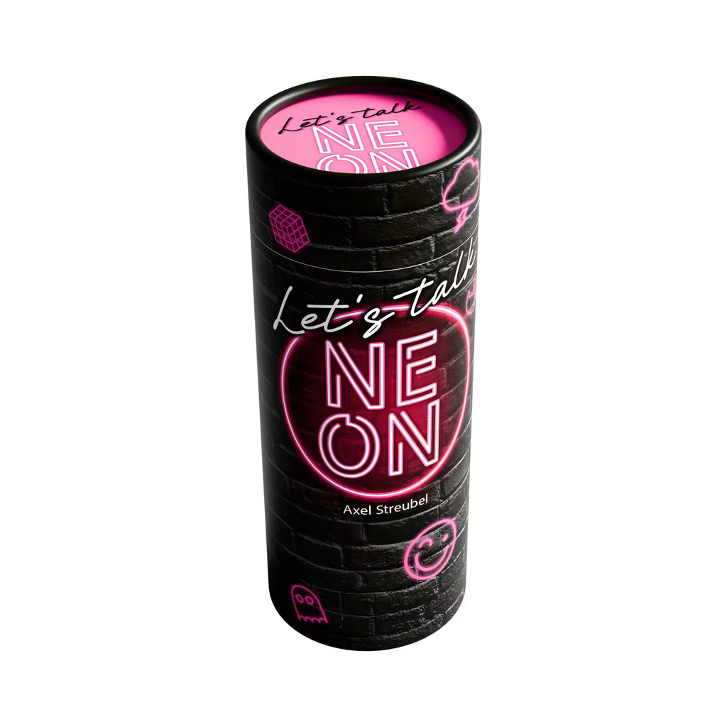 Interactief party game - Let's talk NEON Pink