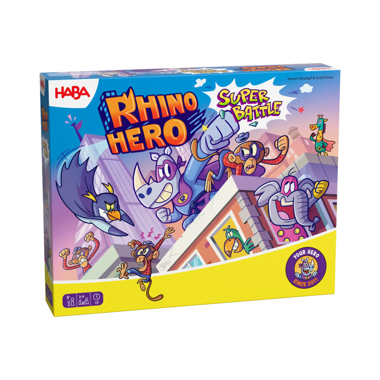 3D stapelspel Rhino Hero - Super Battle