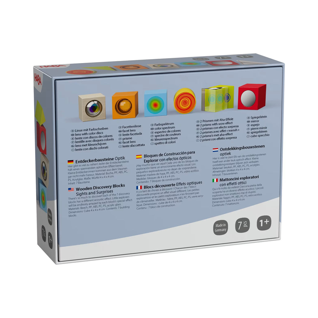 Ontdekkingsbouwstenen Optiek - set van 6